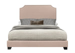 Miranda Beige King Upholstered Bed SH235KBGE