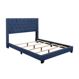 King Size Bed, Blue SH215 - Olivia Furniture