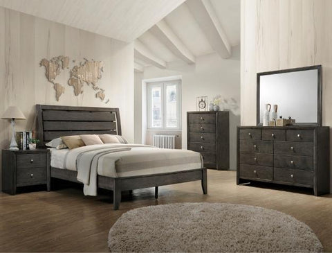 Evan Gray Youth Bedroom Set - Olivia Furniture