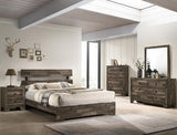 Atticus Brown Platform Bedroom Set - Olivia Furniture