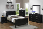 GREAT DEAL Louis Philip Black Youth Bedroom Set - Olivia Furniture
