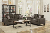 Lantana Chocolate Living Room Set - Olivia Furniture