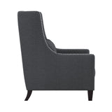 Keller Accent Chair Dark Gray - Olivia Furniture