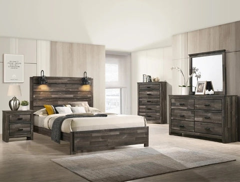 Carter Brown Panel Youth Bedroom Set - Olivia Furniture