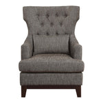Adriano Accent Chair Brown Gray - Olivia Furniture