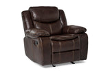 Bastrop Brown Reclining Living Room Set - Olivia Furniture