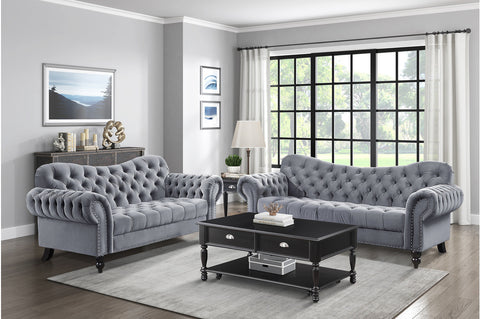 Rosalie Living Room Set Dark Gray - Olivia Furniture