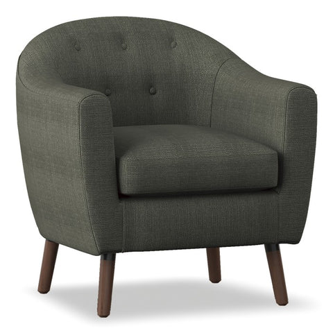 Lucille Accent Chair Gray - Olivia Furniture