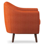 Lucille Accent Chair Orange - Olivia Furniture