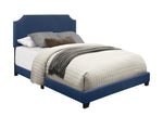 Miranda Blue King Upholstered Bed SH235KBLU