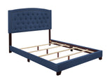 Linda Blue King Upholstered Bed SH275KBLU