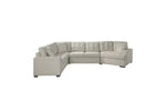 Logansport 4-Piece Sectional with Pull-out Ottoman - Olivia Furniture