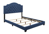 Sandy Blue Full Upholstered Bed