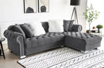 Royal - Grey Sectional - Olivia Furniture