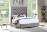 Gray 6 FT Queen Bed | HH326 - Olivia Furniture