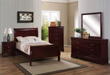 GREAT DEAL Louis Philip Cherry Youth Bedroom Set - Olivia Furniture