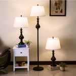 Daya 3-Piece Lamp Set - Olivia Furniture
