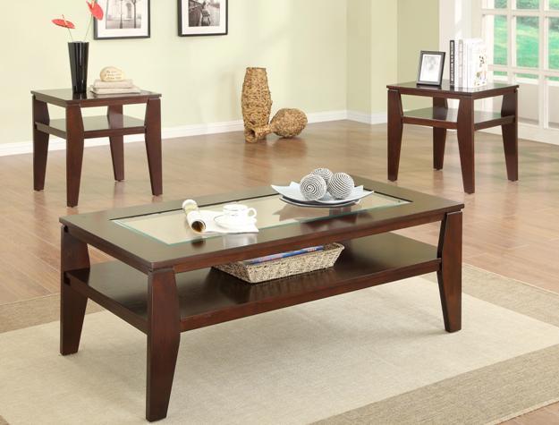 Crown Mark Scott 3 Piece Occasional Table Set