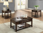 Julian 3-Piece Coffee Table Set (1xCoffee 2xEnd) - Olivia Furniture