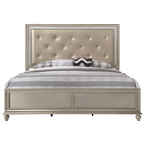 Lila Champagne Panel Bedroom Set - Olivia Furniture