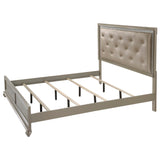 Lila Champagne Panel Bedroom Set - Olivia Furniture