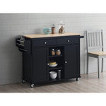 Grady Cottage Style Kitchen Island Cart Multiple Colors - Olivia Furniture