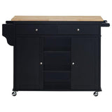 Grady Cottage Style Kitchen Island Cart Multiple Colors - Olivia Furniture