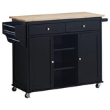 Grady Cottage Style Kitchen Island Cart Multiple Colors - Olivia Furniture