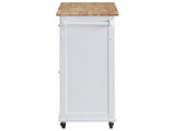 Grady Cottage Style Kitchen Island Cart Multiple Colors - Olivia Furniture