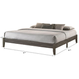 Skyler Contemporary King Platform Bed - Olivia Furniture