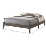 Skyler Contemporary Queen Platform Bed - Olivia Furniture