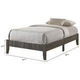 Skyler Contemporary Twin Platform Bed - Olivia Furniture